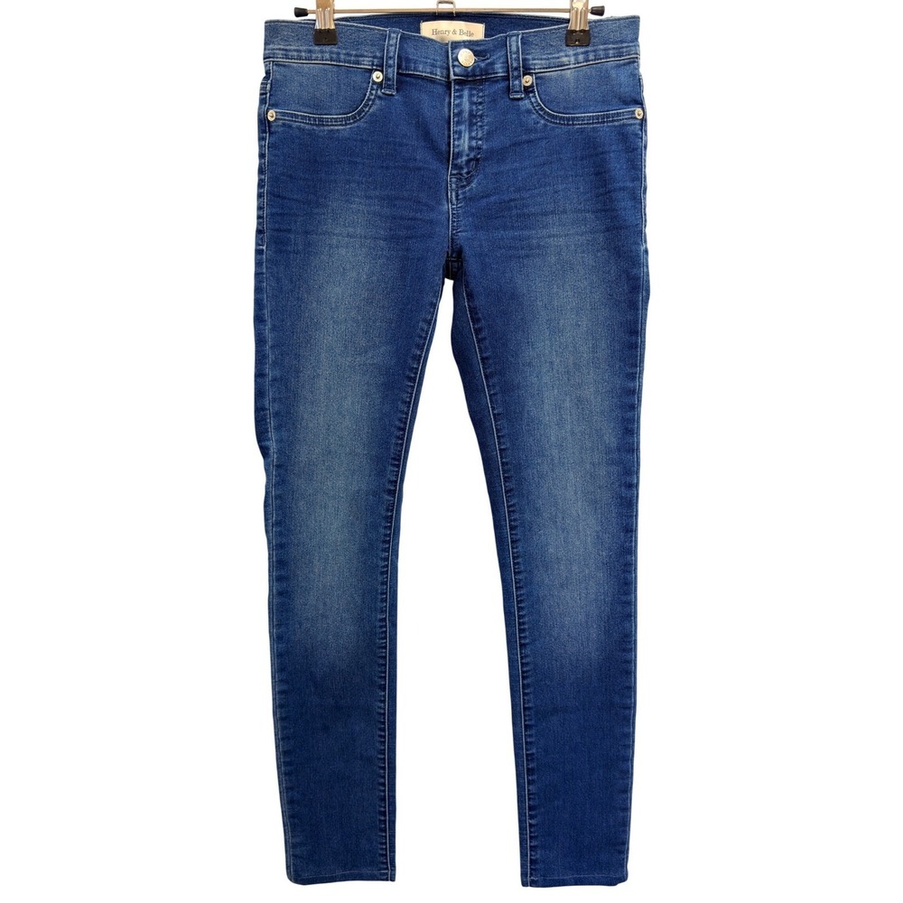 Henry & Belle Super Skinny Jeans Womens 28 Blue Coast Wash Excellent Stretch - Picture 2 of 14